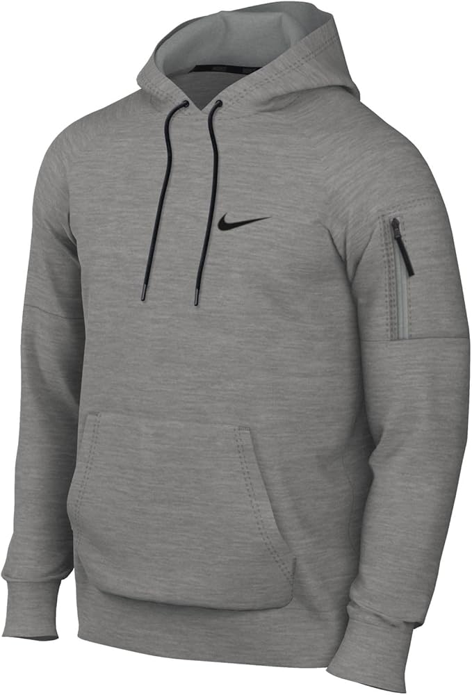 Nike Men's Therma Pullover Fitness Hoodie, Dark Grey, Size S