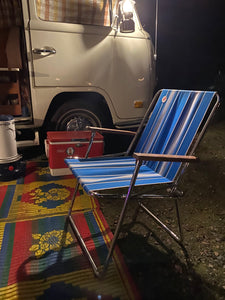 Vintage Zip Dee lawn chairs for airstream trailers