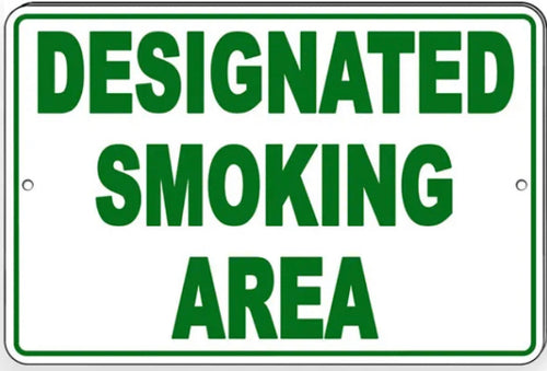 Designated Smoking Area