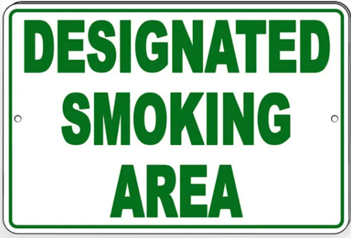 Designated Smoking Area