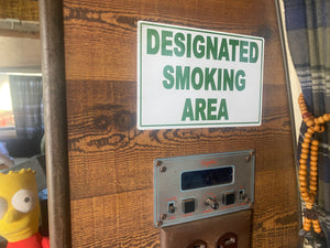 Designated Smoking Area